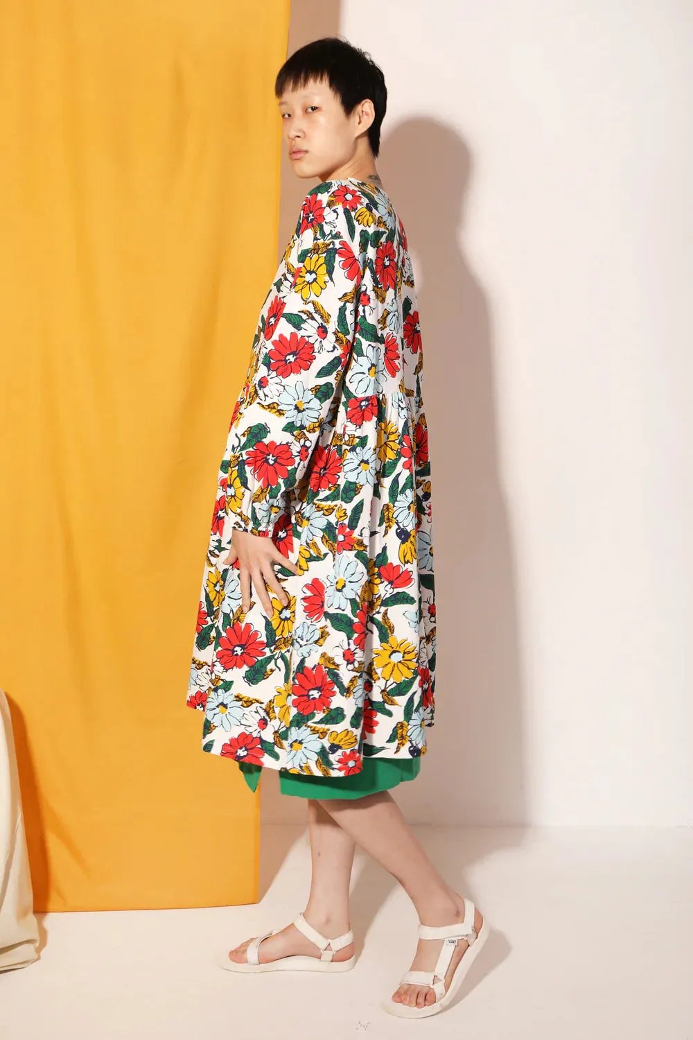 LF Markey | ARCHIVE Warren Dress | Cosmos floral