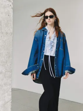 Loose Organic Denim Jacket