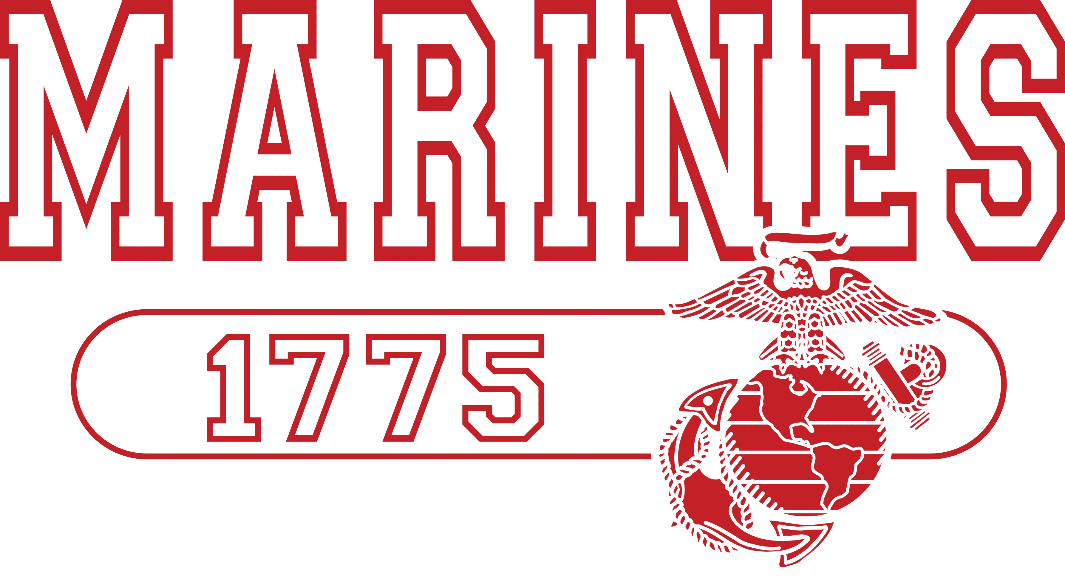 Marines 1775 2-Sided Long Sleeve Tee