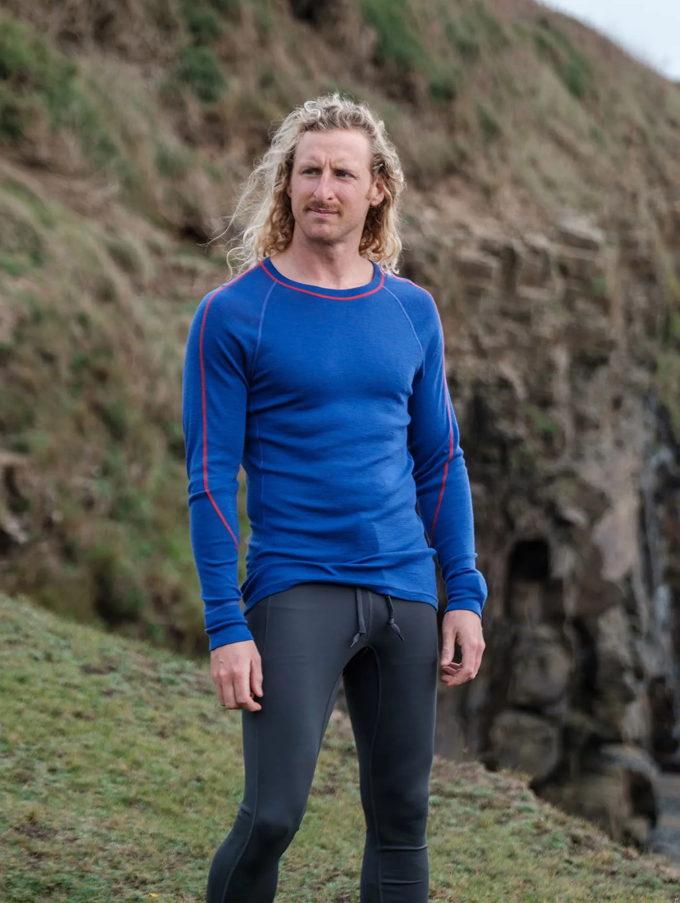 Men's Long Sleeved Merino Base Layer