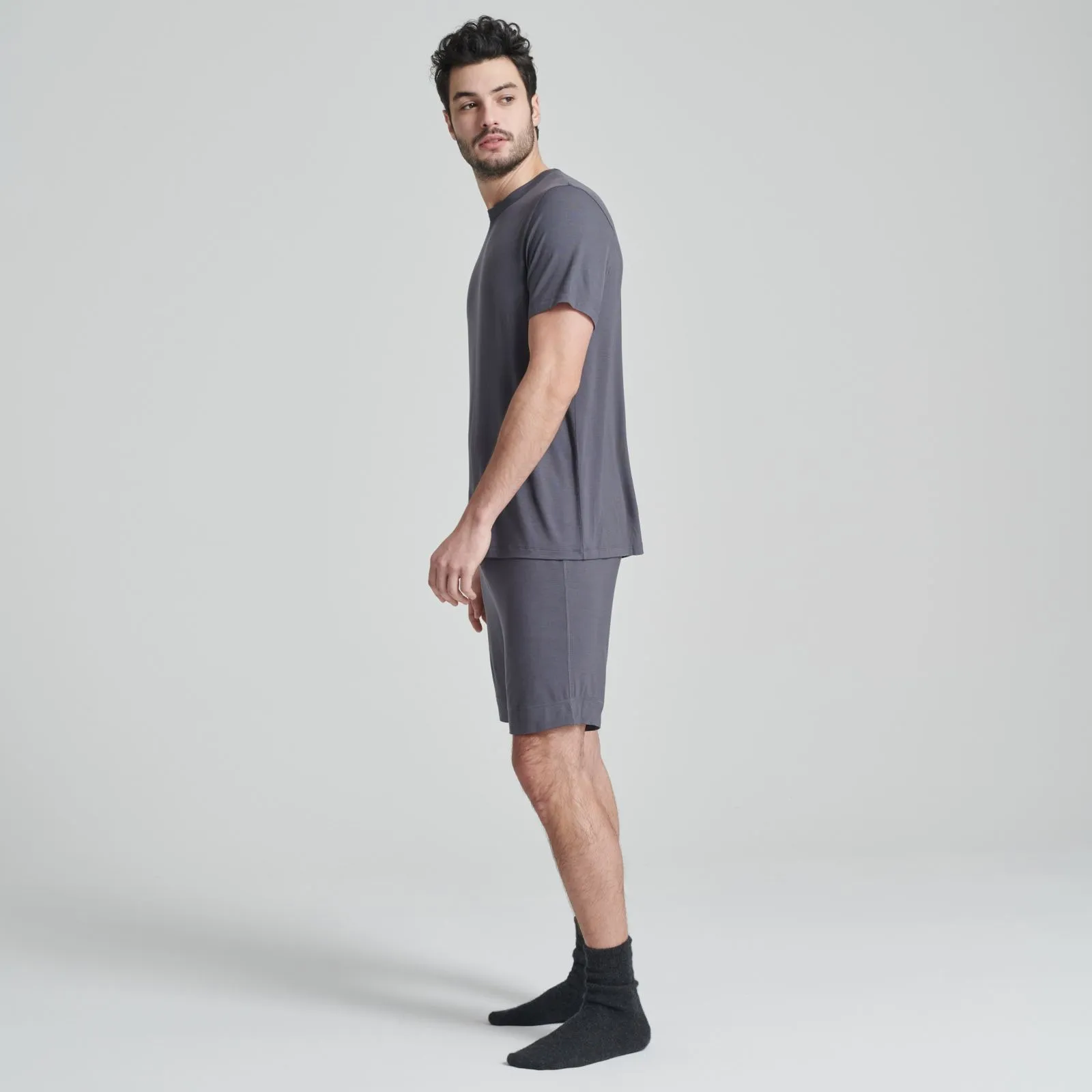Men's Tee-Shorts Pajama Set