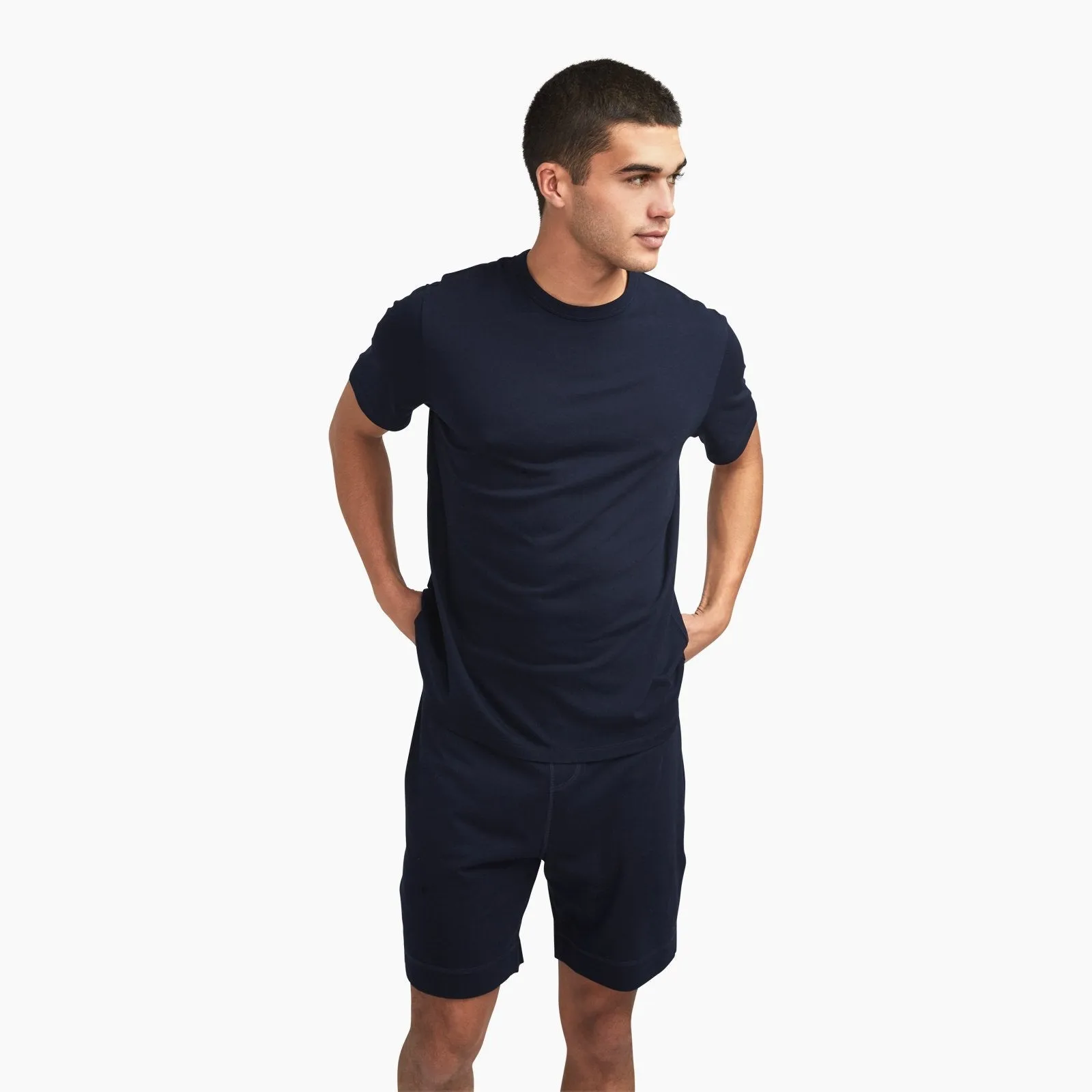 Men's Tee-Shorts Pajama Set