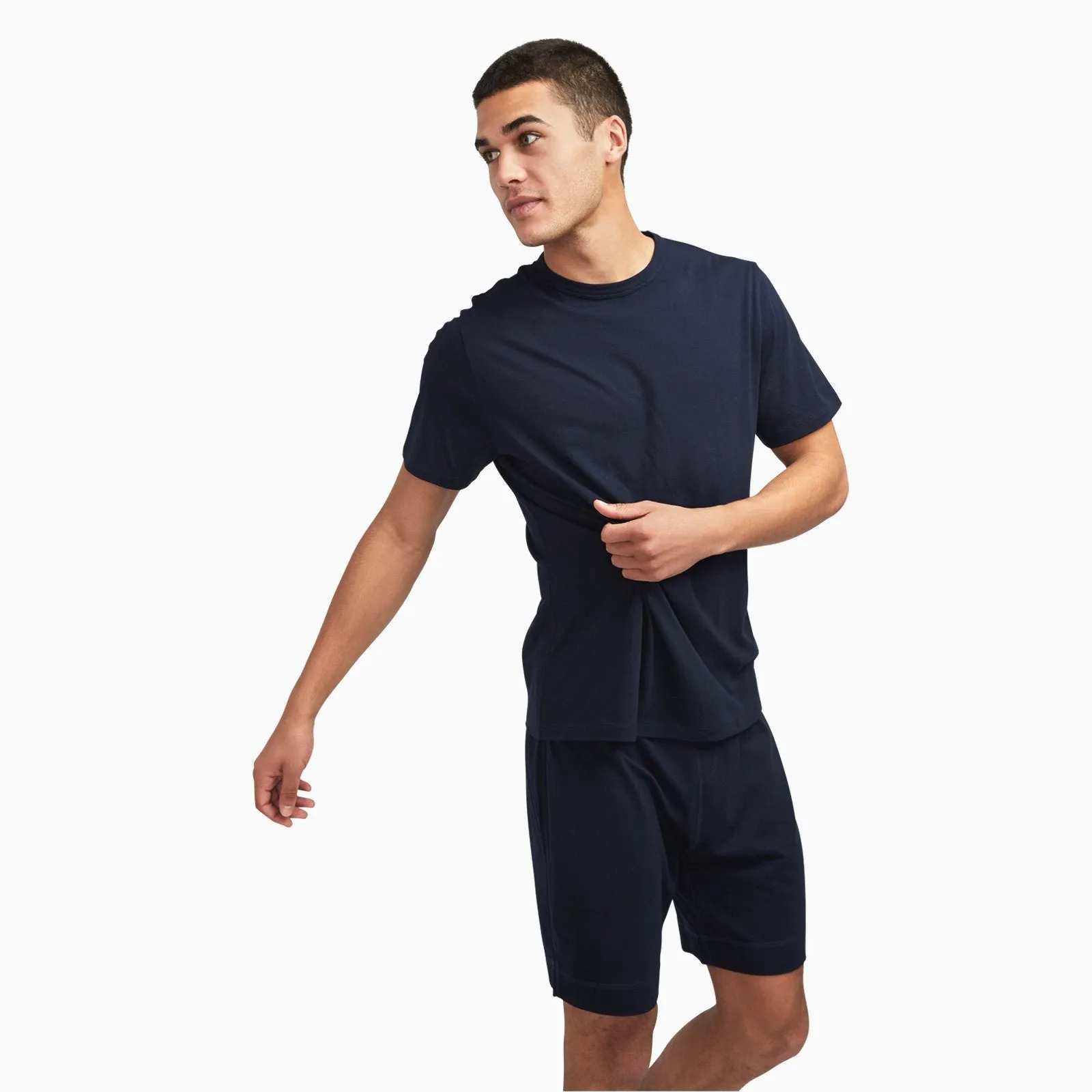 Men's Tee-Shorts Pajama Set