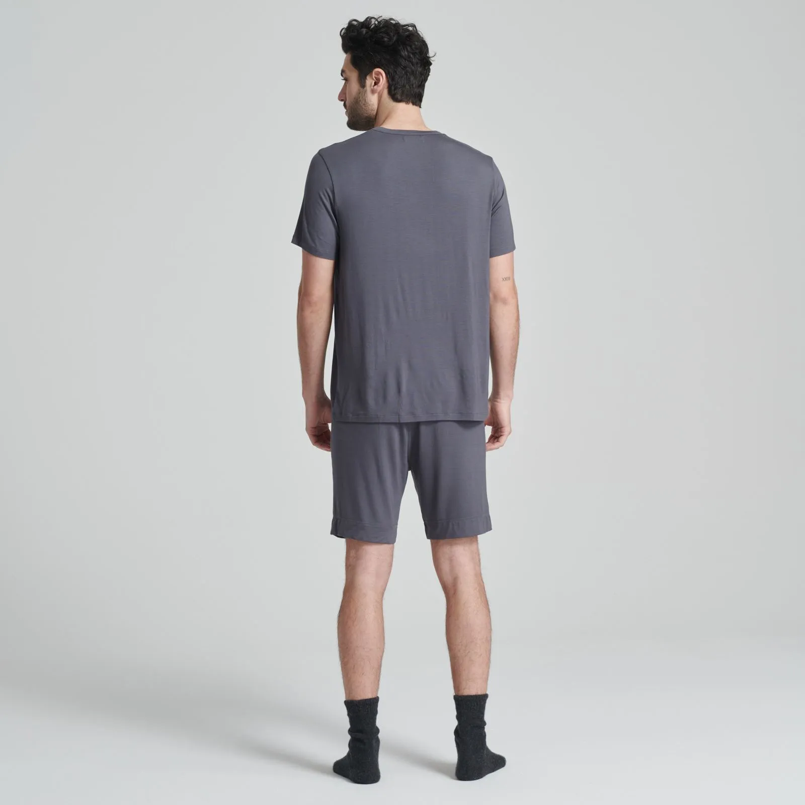 Men's Tee-Shorts Pajama Set