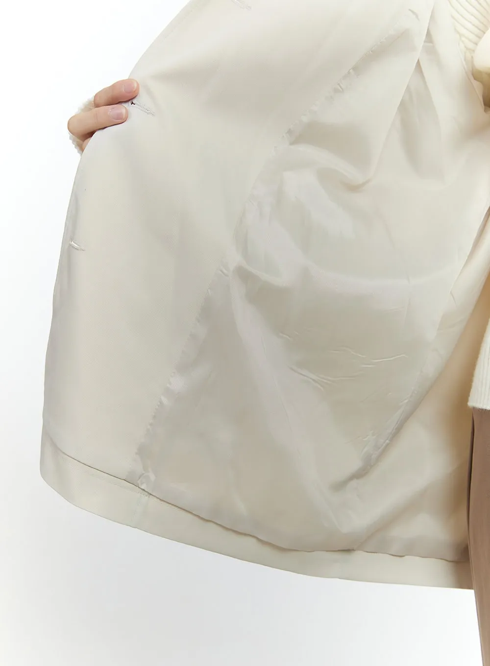 Mid-Length Collared Jacket CF503