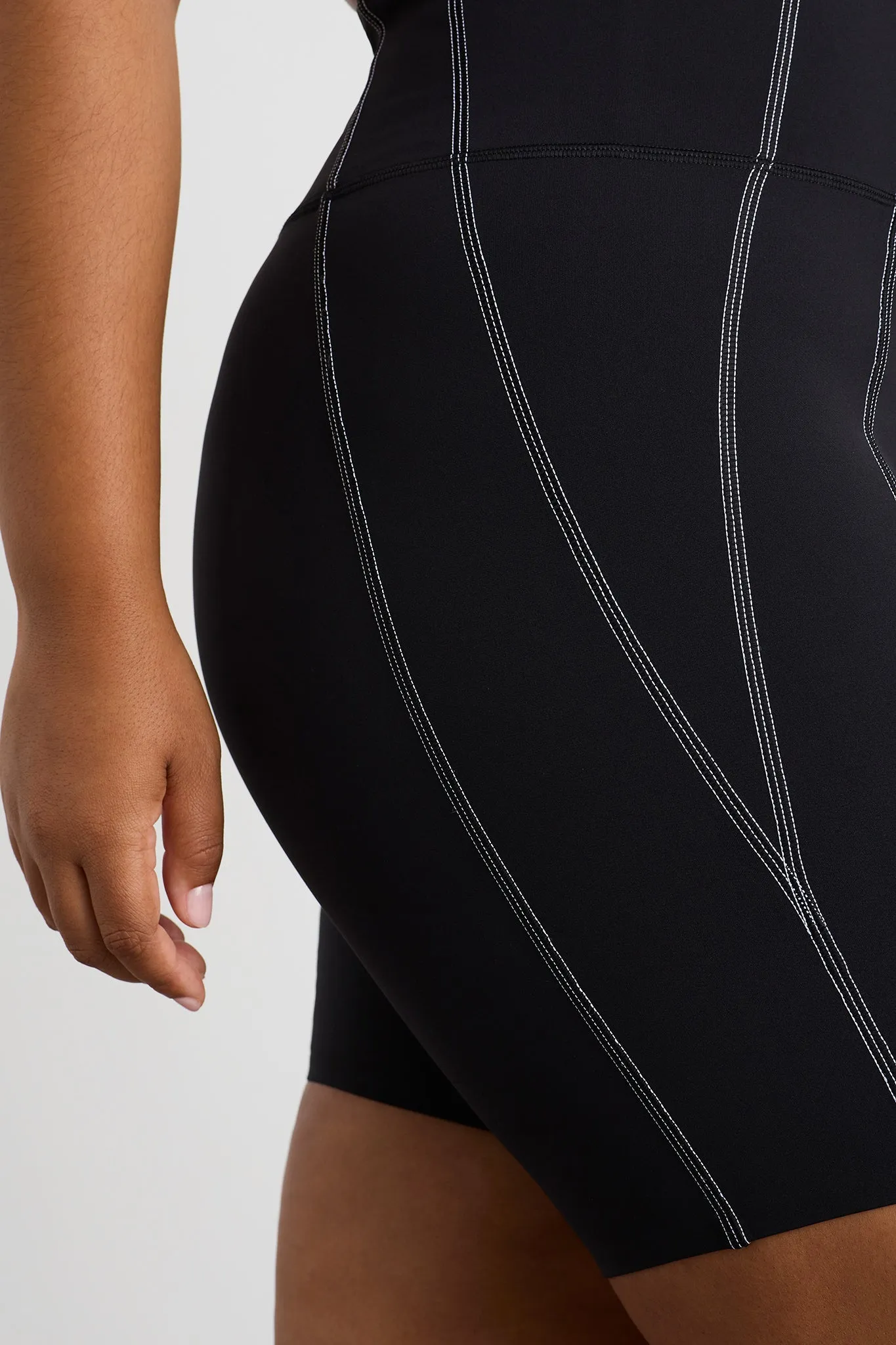 Mid Length Panel Shorts 615