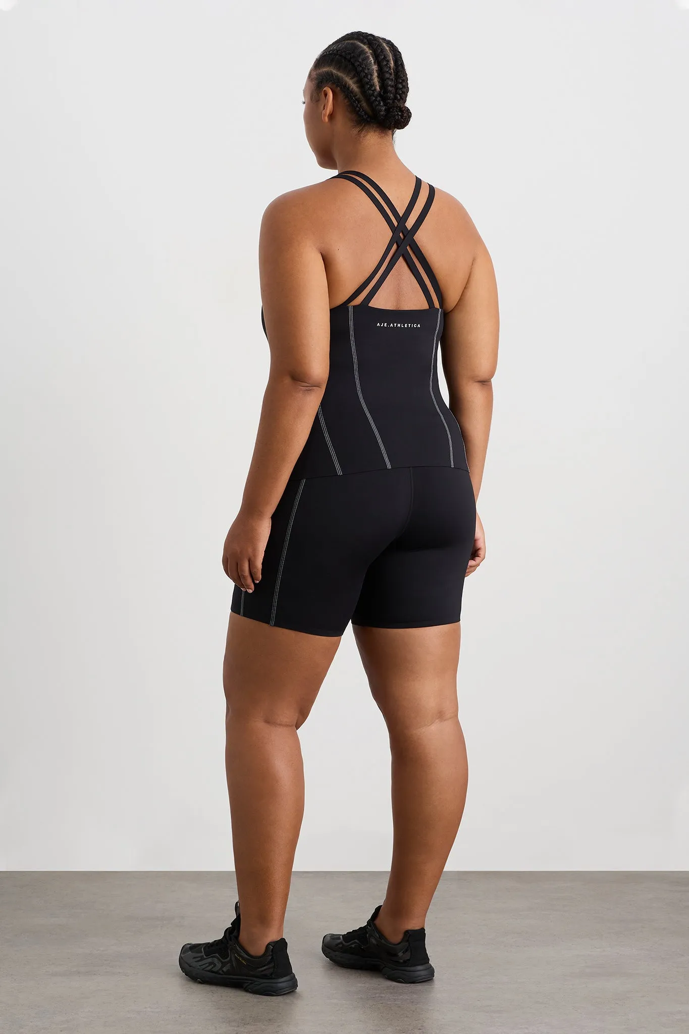 Mid Length Panel Shorts 615