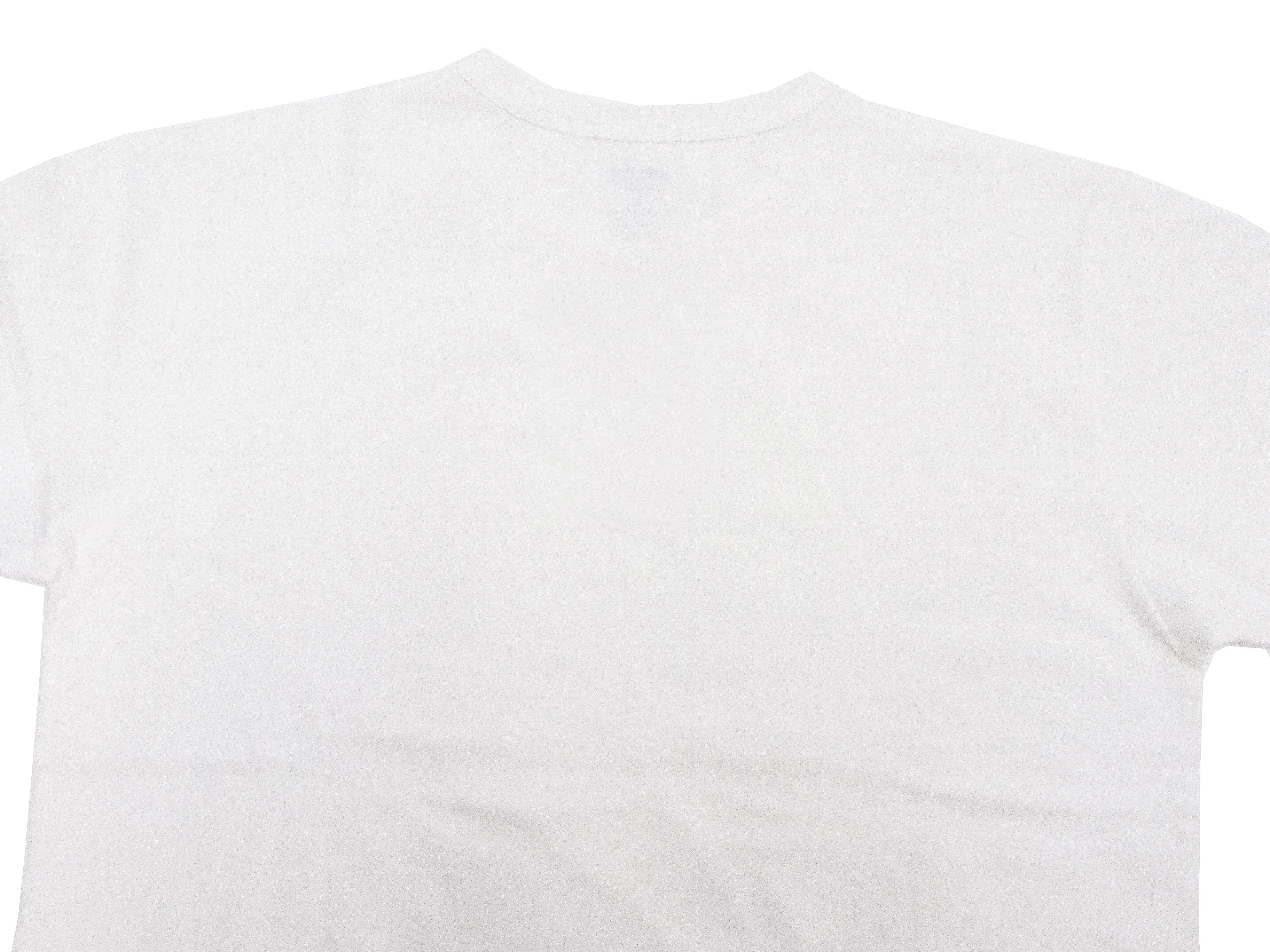 Momotaro Jeans T-shirt Men's Casual Short Sleeve Tee Shirt with GTB Stripes on Left Arm MZTS0002 White