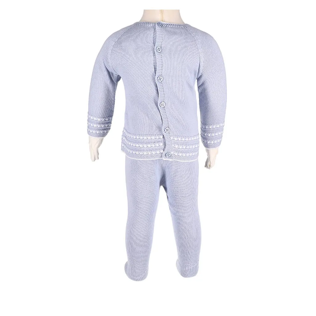 Paz Rodriguez Knit Pant Set Regalo V23