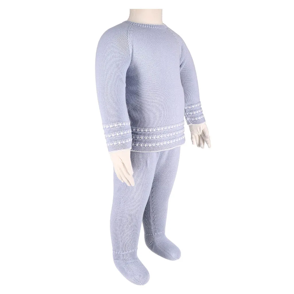 Paz Rodriguez Knit Pant Set Regalo V23