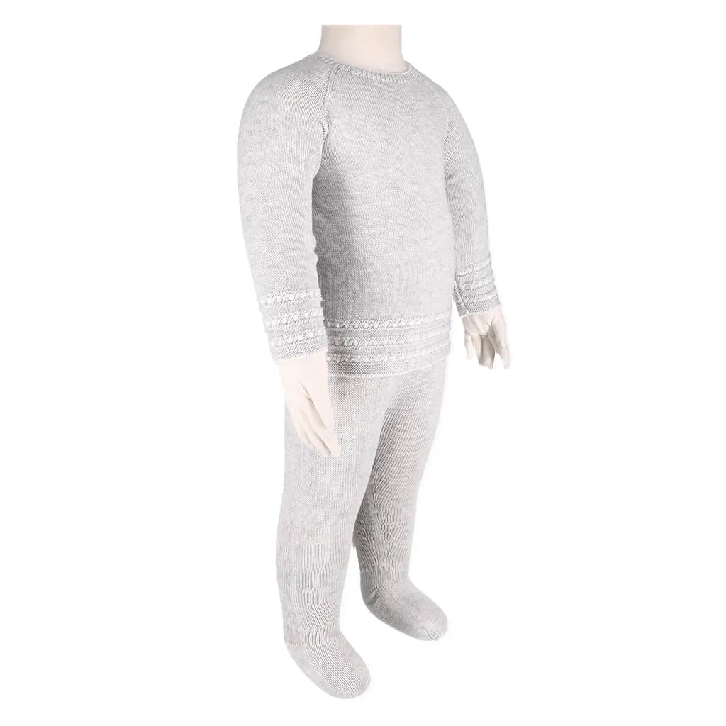 Paz Rodriguez Knit Pant Set Regalo V23