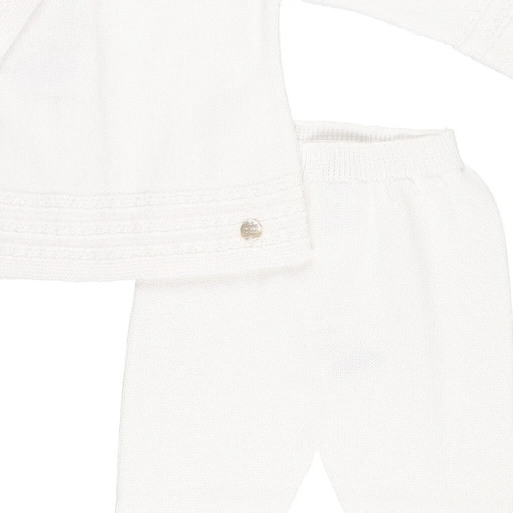 Paz Rodriguez Knit Pant Set Regalo V23