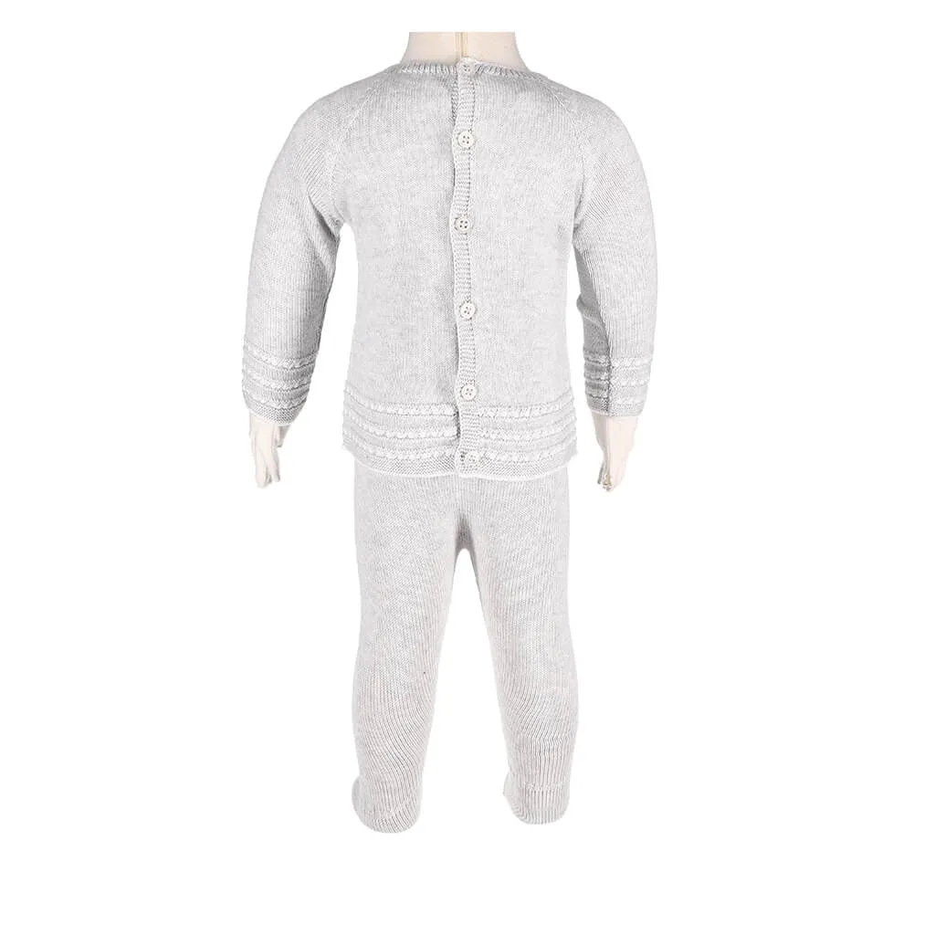Paz Rodriguez Knit Pant Set Regalo V23