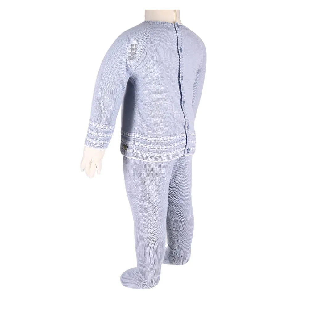 Paz Rodriguez Knit Pant Set Regalo V23
