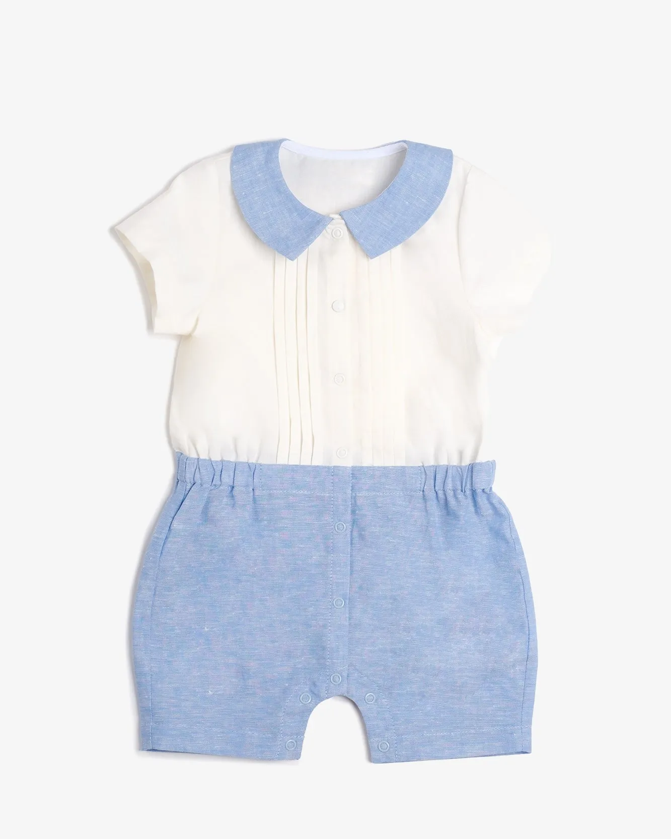 Pleated 2-in-1 Bodysuit