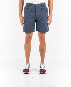 Pleated Short Navy