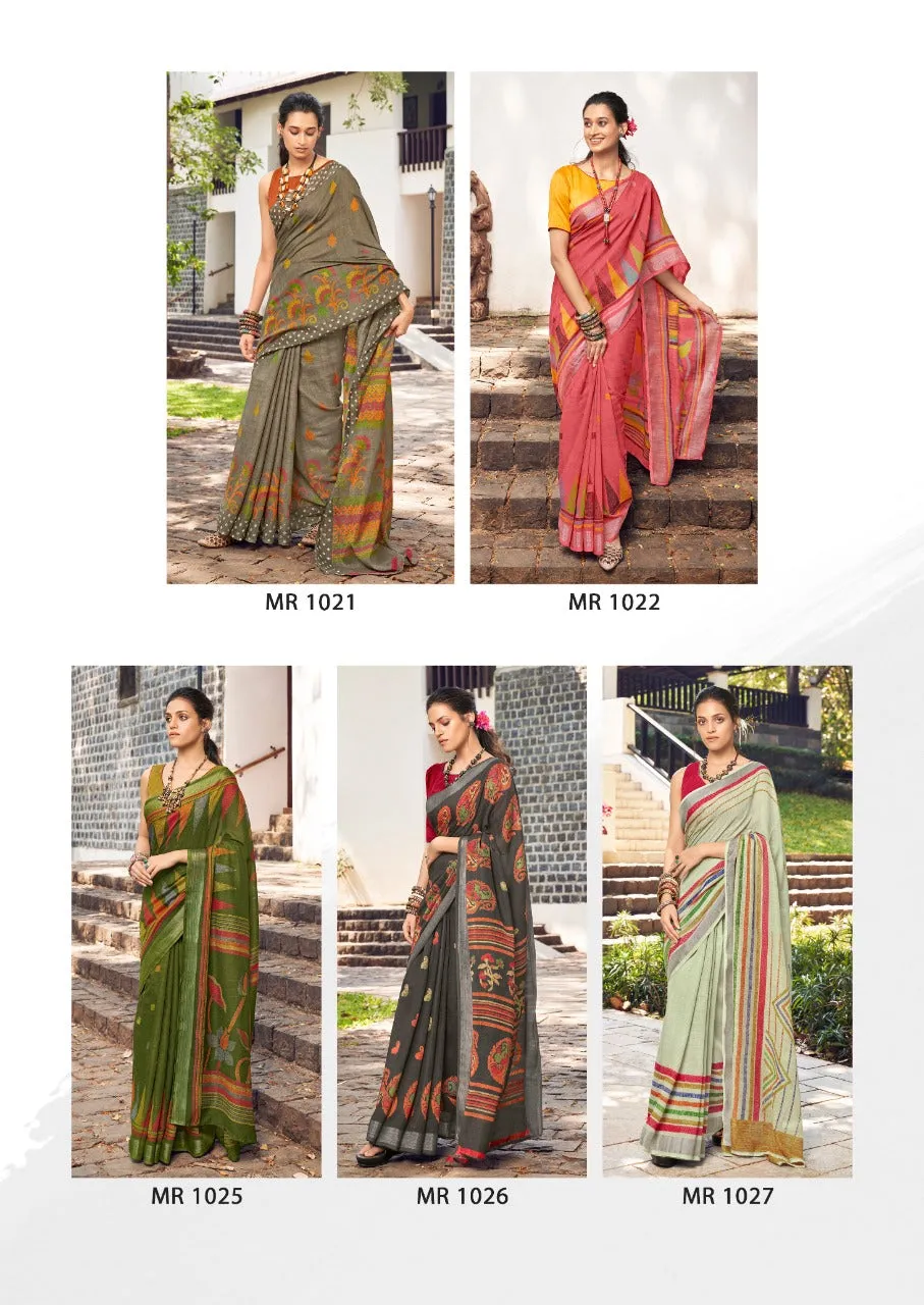Pure Linen Sarees