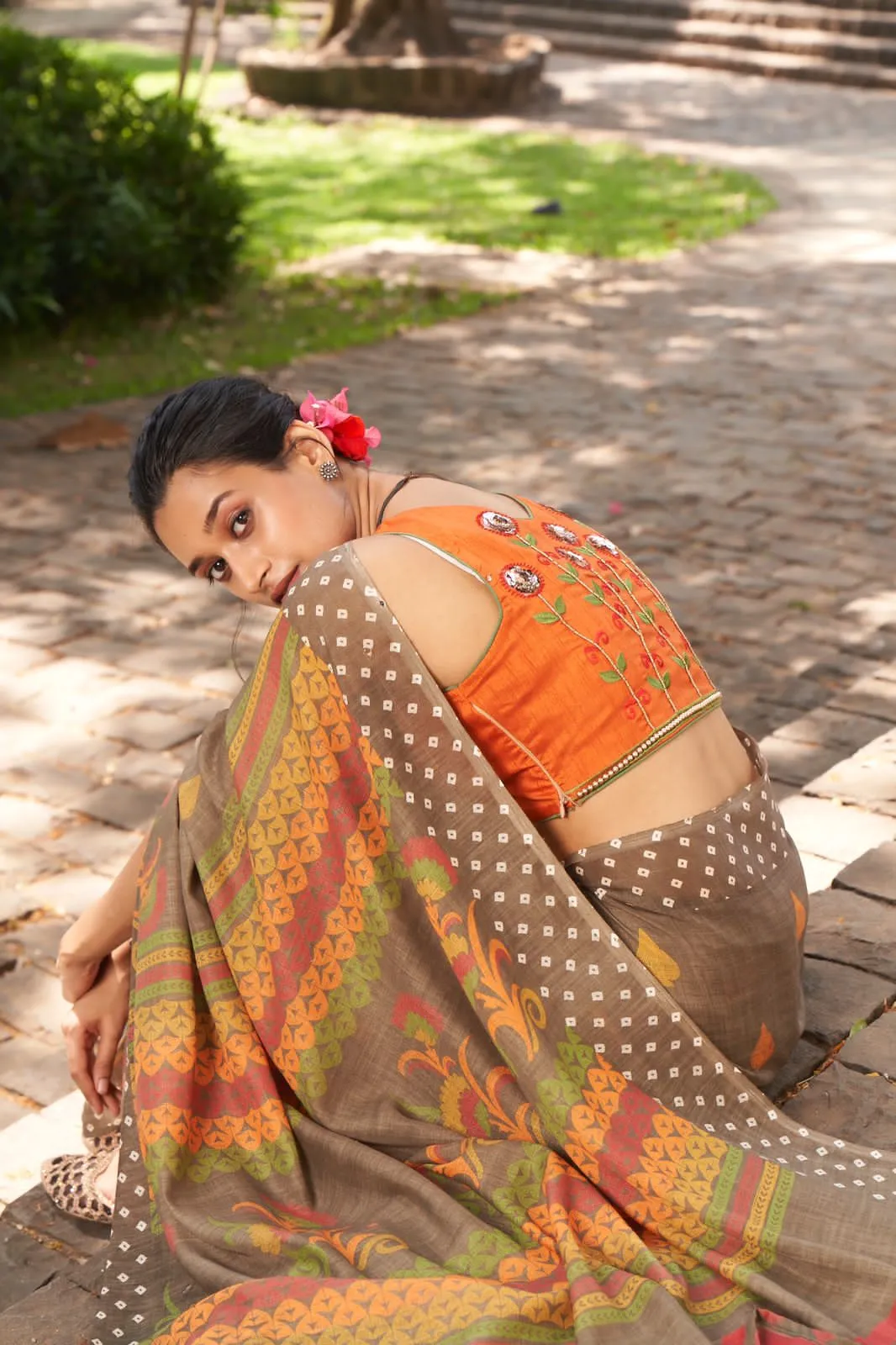 Pure Linen Sarees