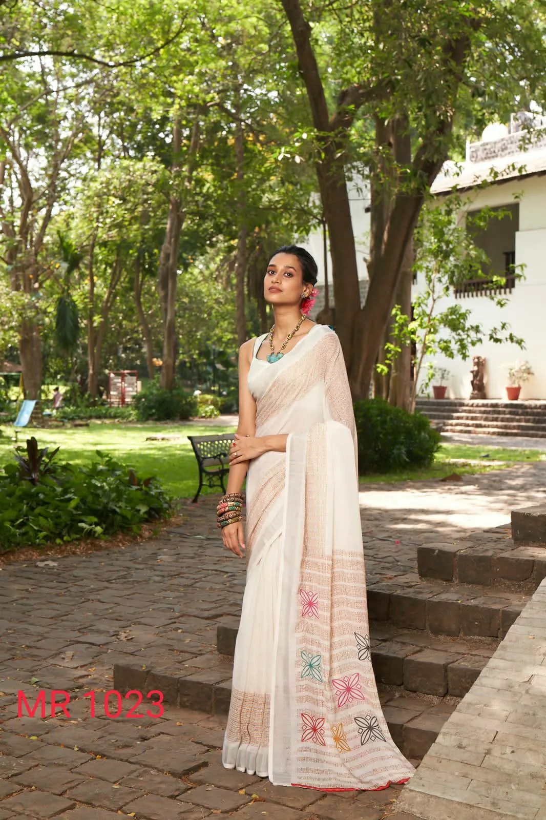 Pure Linen Sarees