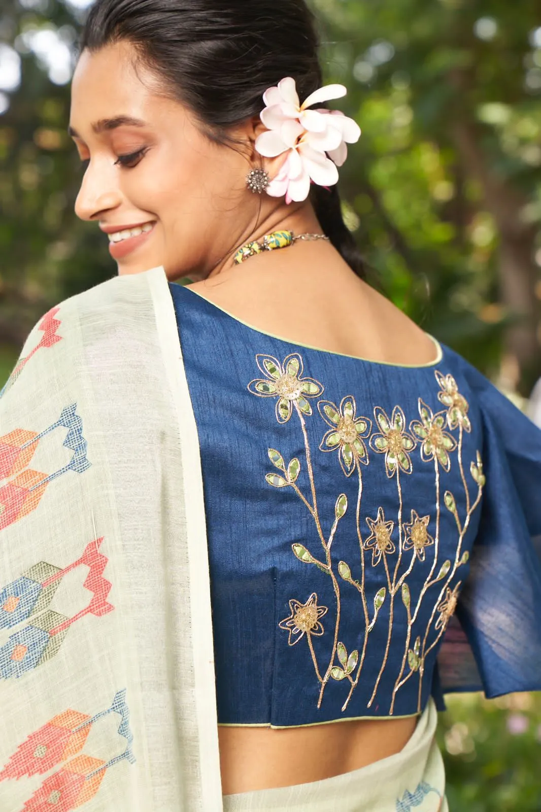 Pure Linen Sarees