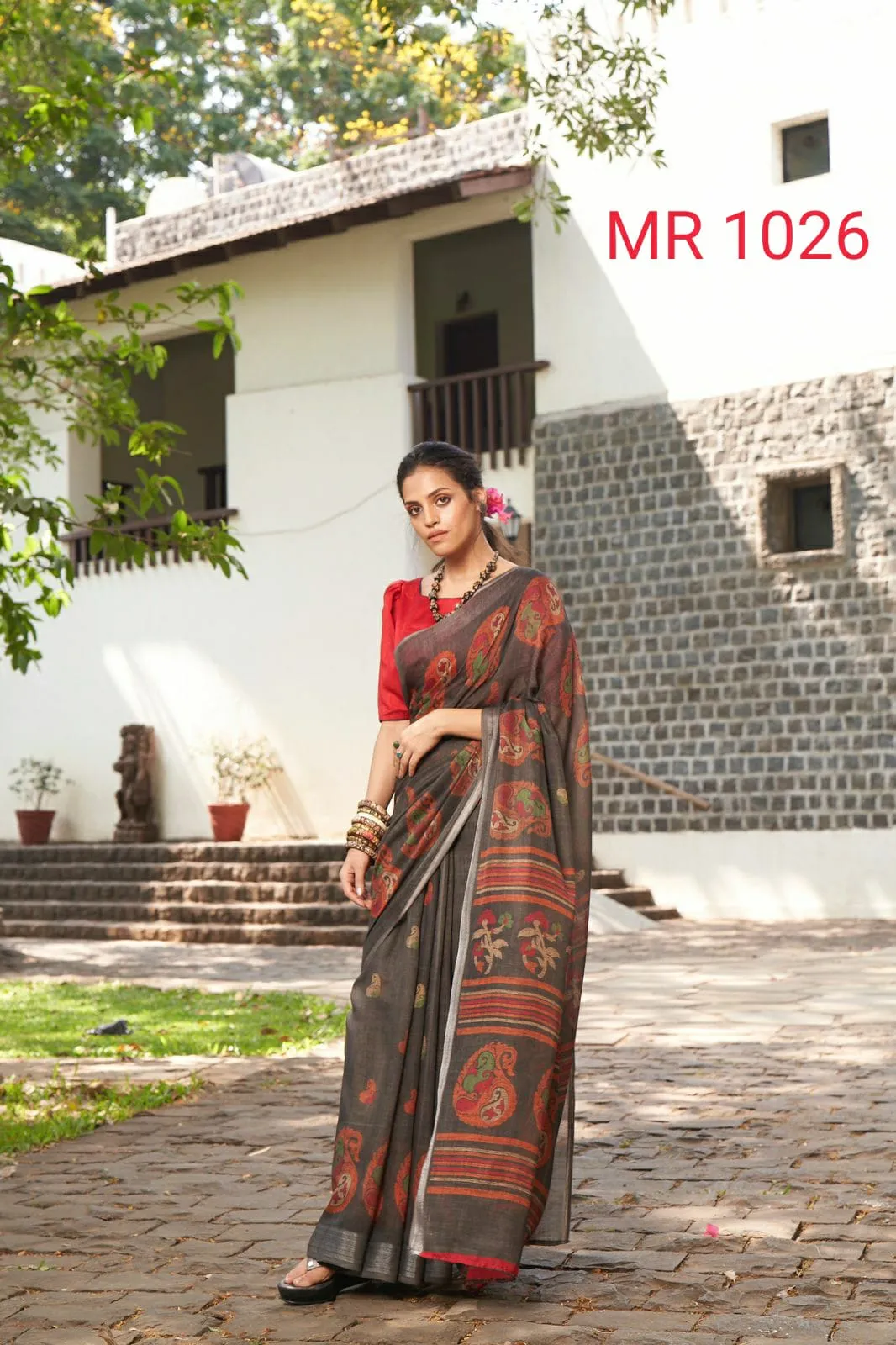 Pure Linen Sarees