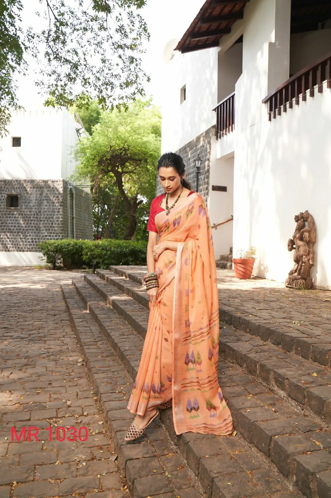 Pure Linen Sarees