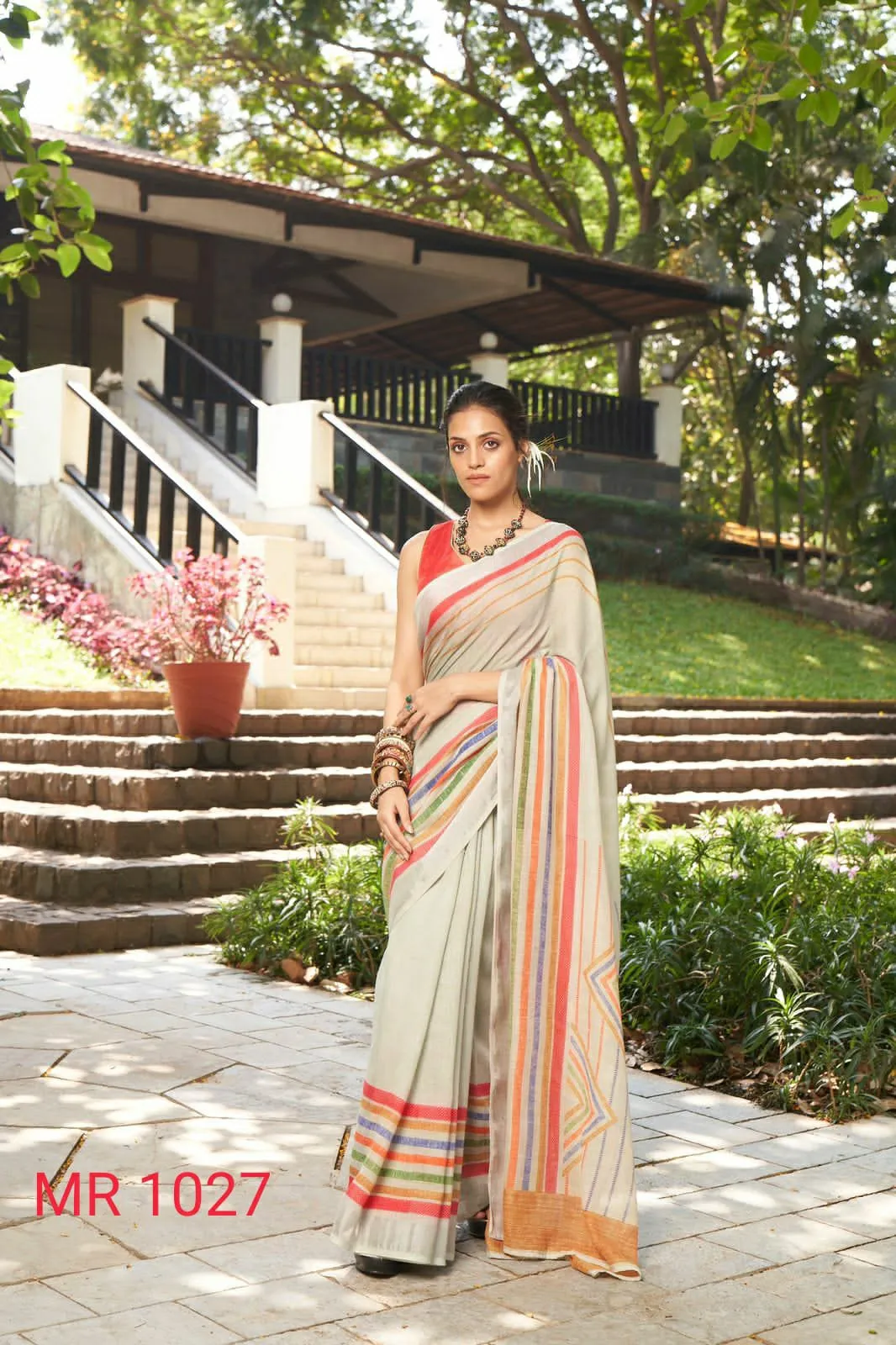 Pure Linen Sarees