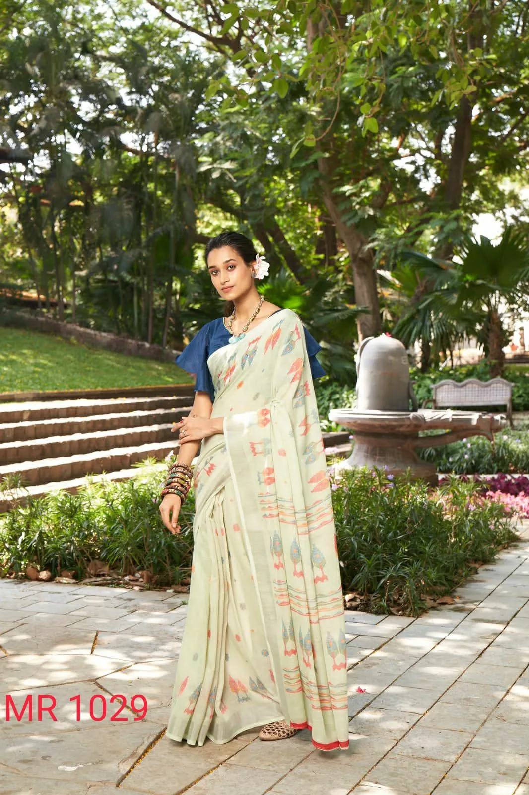 Pure Linen Sarees