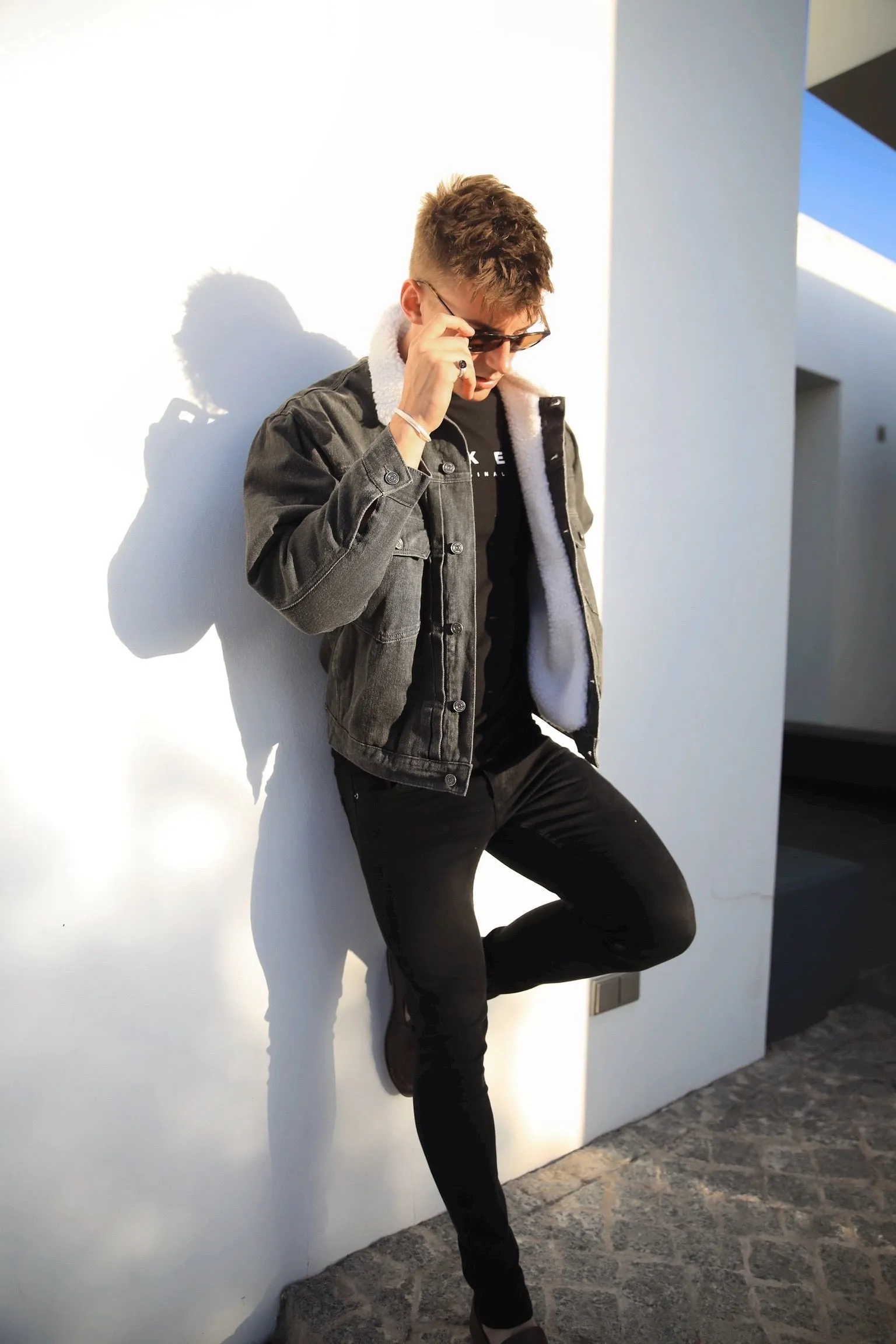 Raleigh Denim Jacket - Grey