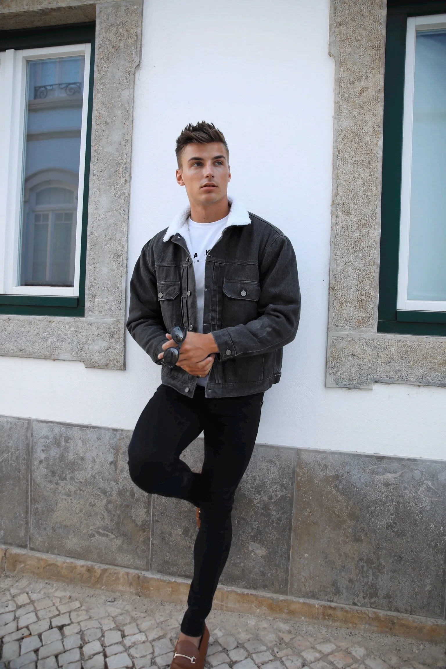Raleigh Denim Jacket - Grey