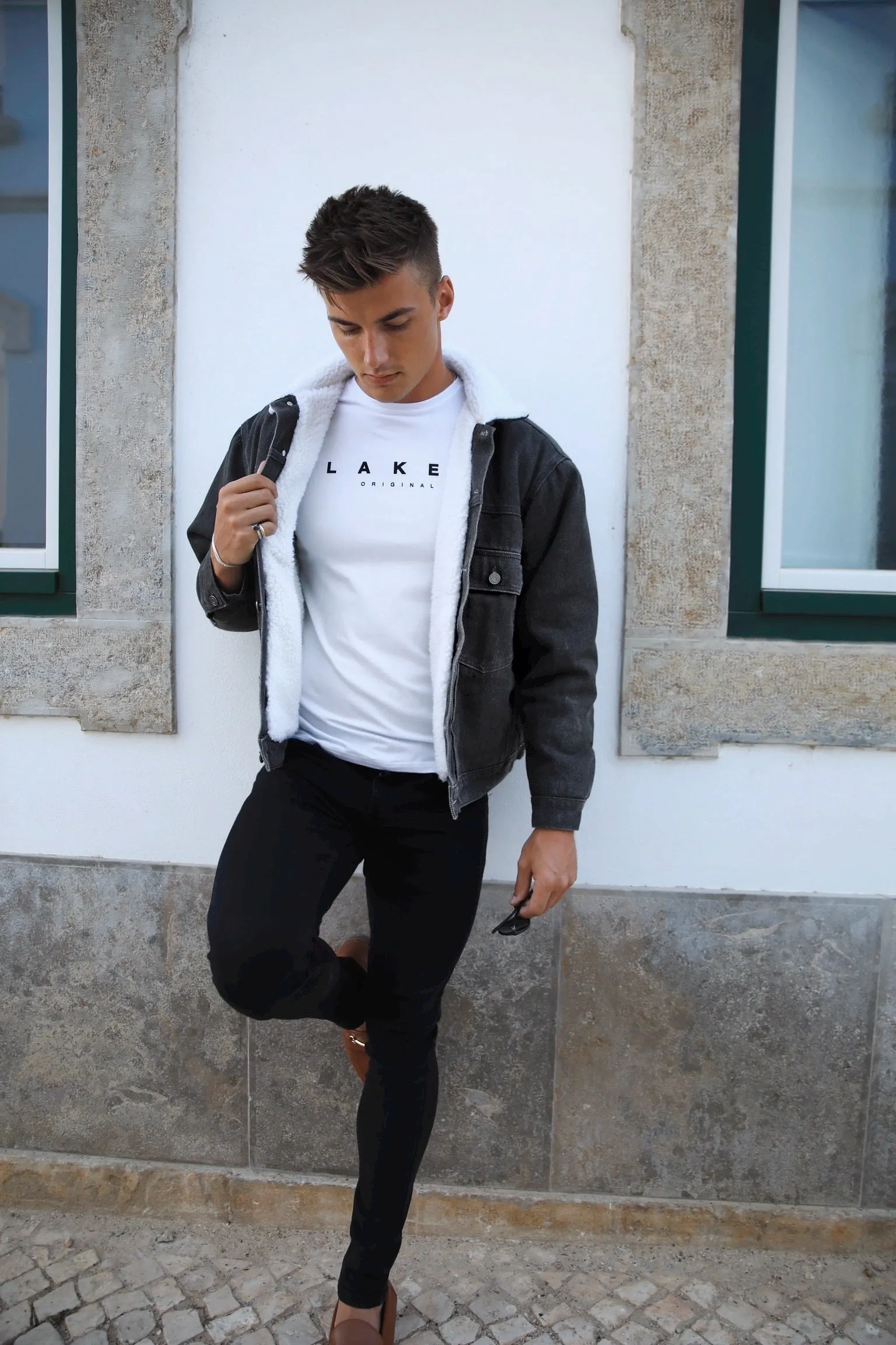 Raleigh Denim Jacket - Grey