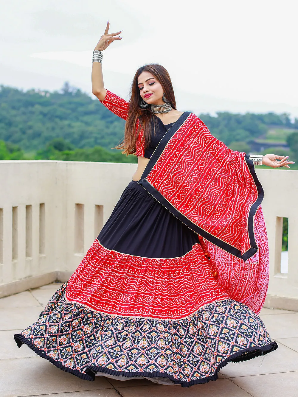 Red Color Chaniya Choli For This 2023 Navratri Season