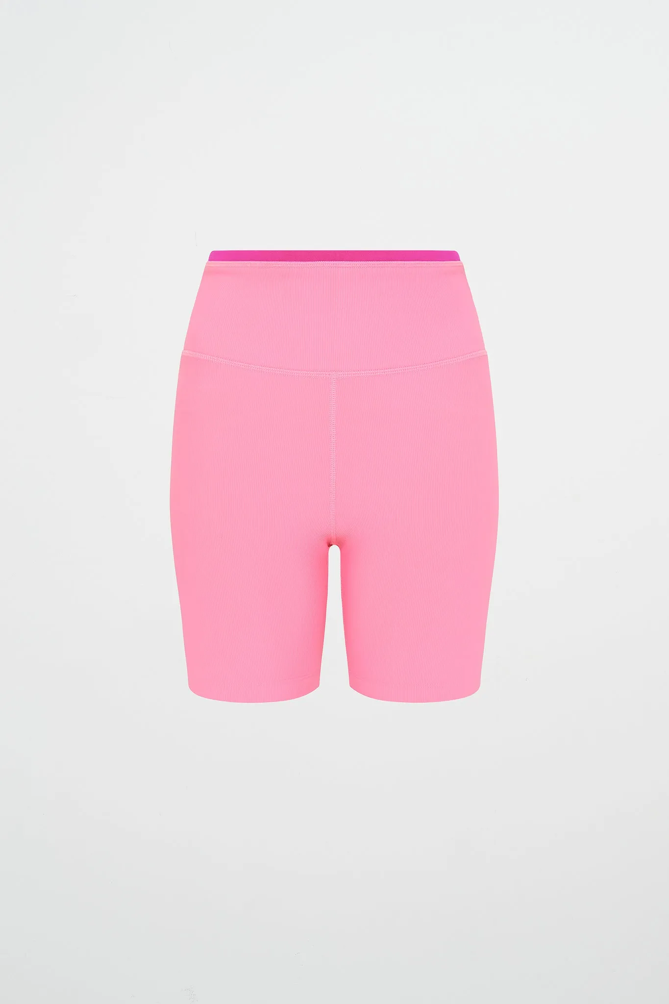 Ribbed Mid Length Bike Short 601
