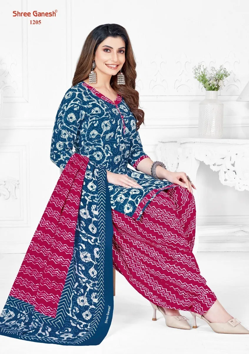 Shree Ganesh Batik Vol 2 Dress Material (545x15)