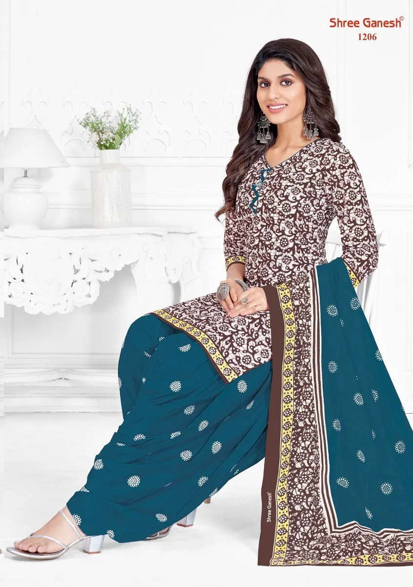 Shree Ganesh Batik Vol 2 Dress Material (545x15)