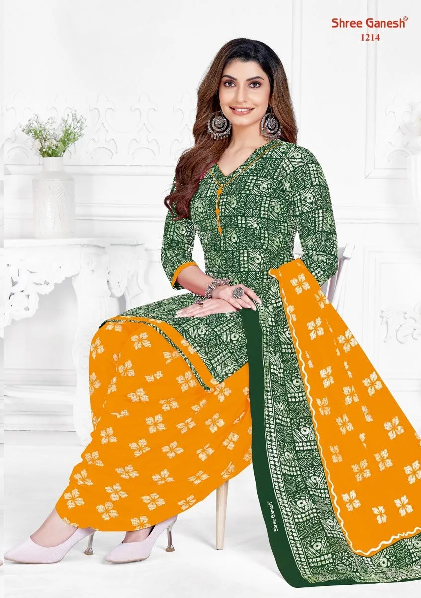 Shree Ganesh Batik Vol 2 Dress Material (545x15)