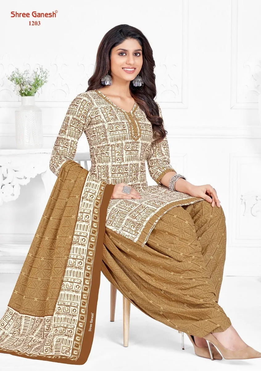 Shree Ganesh Batik Vol 2 Dress Material (545x15)