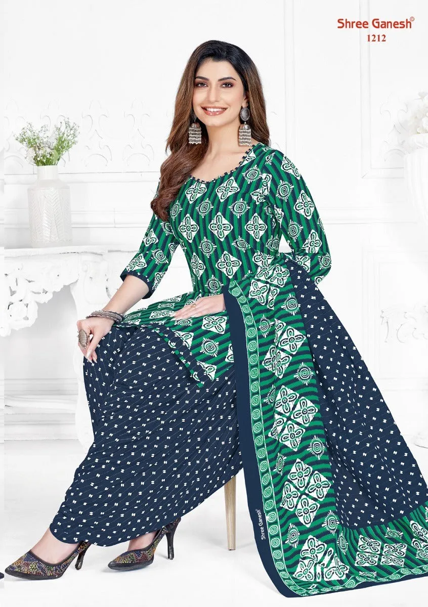 Shree Ganesh Batik Vol 2 Dress Material (545x15)