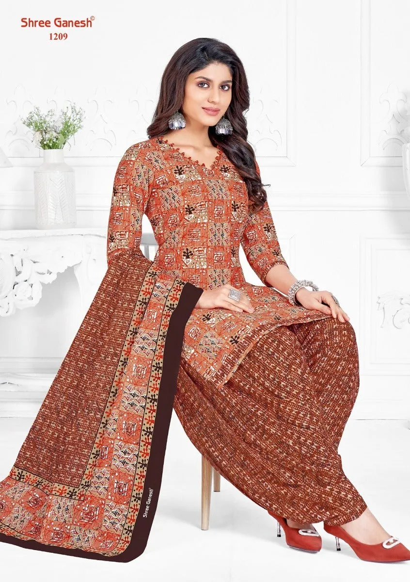 Shree Ganesh Batik Vol 2 Dress Material (545x15)