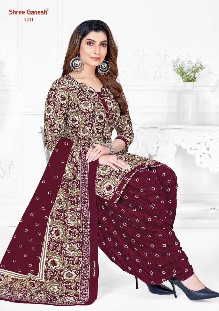 Shree Ganesh Batik Vol 2 Dress Material (545x15)