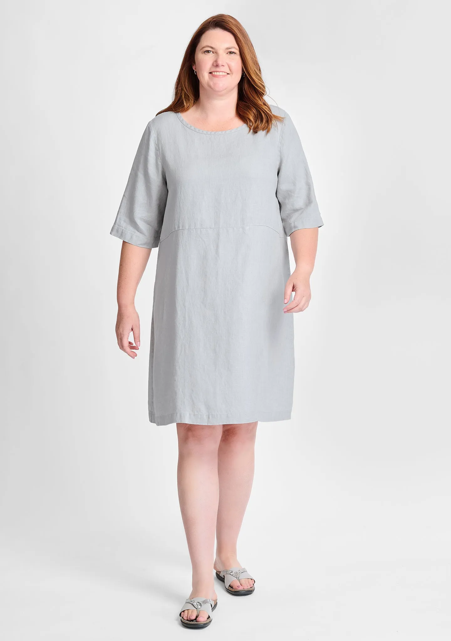 Simple Dress - Linen Shift Dress