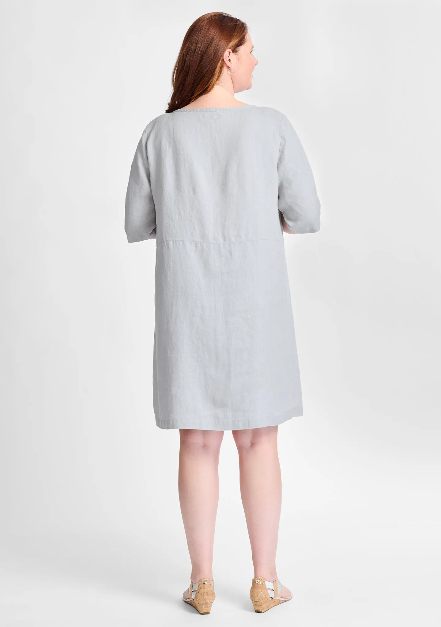 Simple Dress - Linen Shift Dress