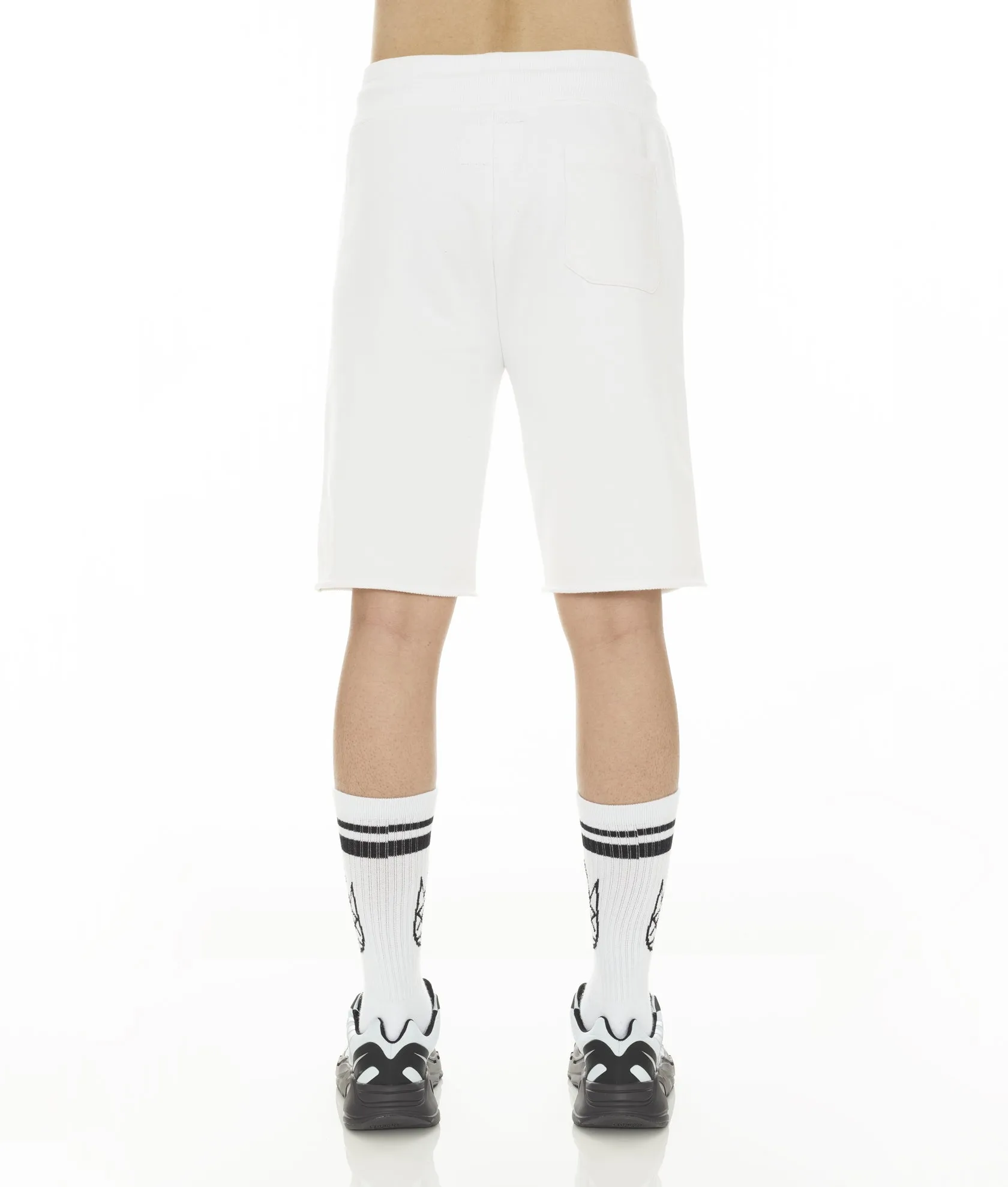 SWEATSHORT IN WHITE