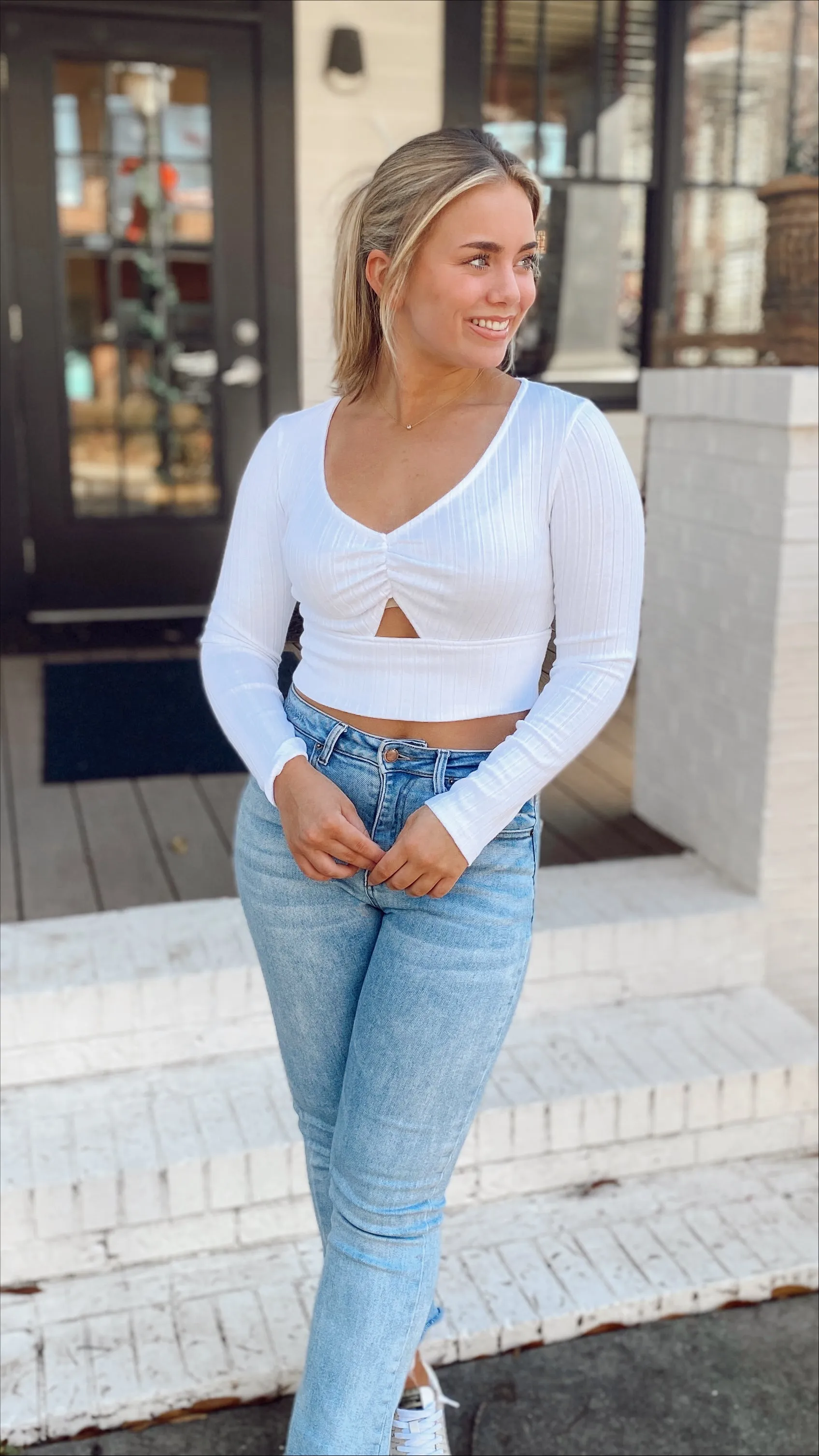 The Bella Rib Top