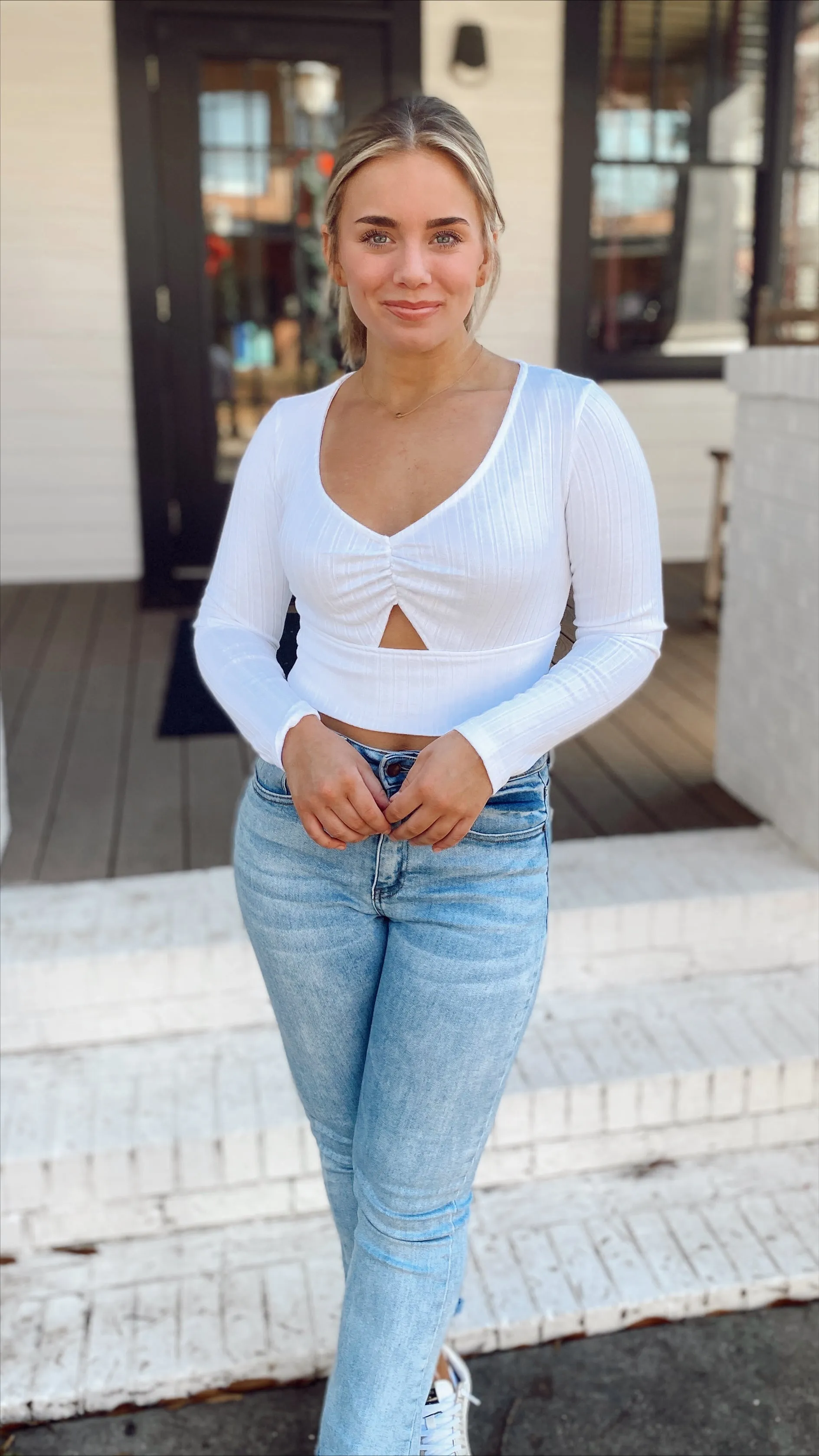 The Bella Rib Top