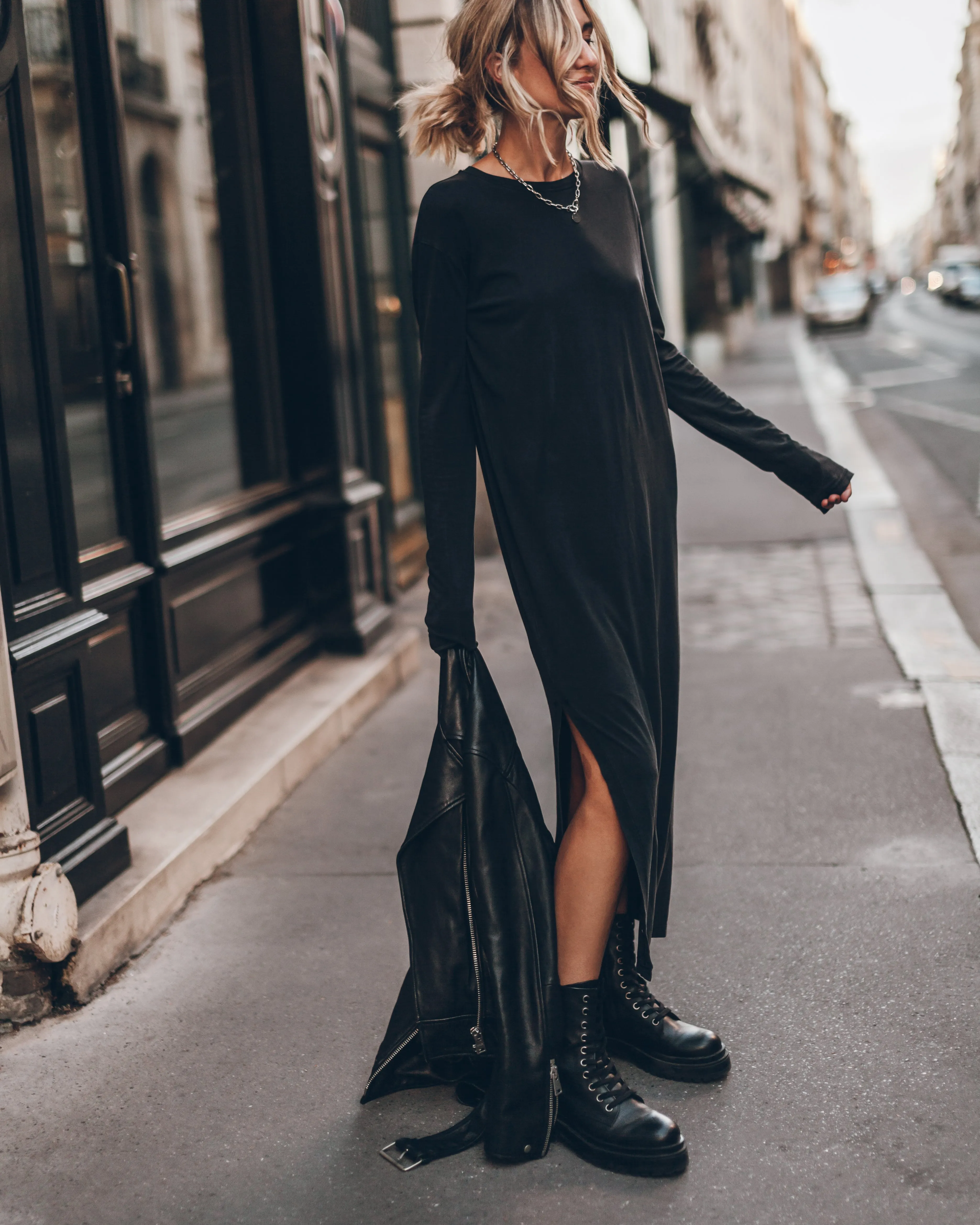 The Dark Longsleeve Dress