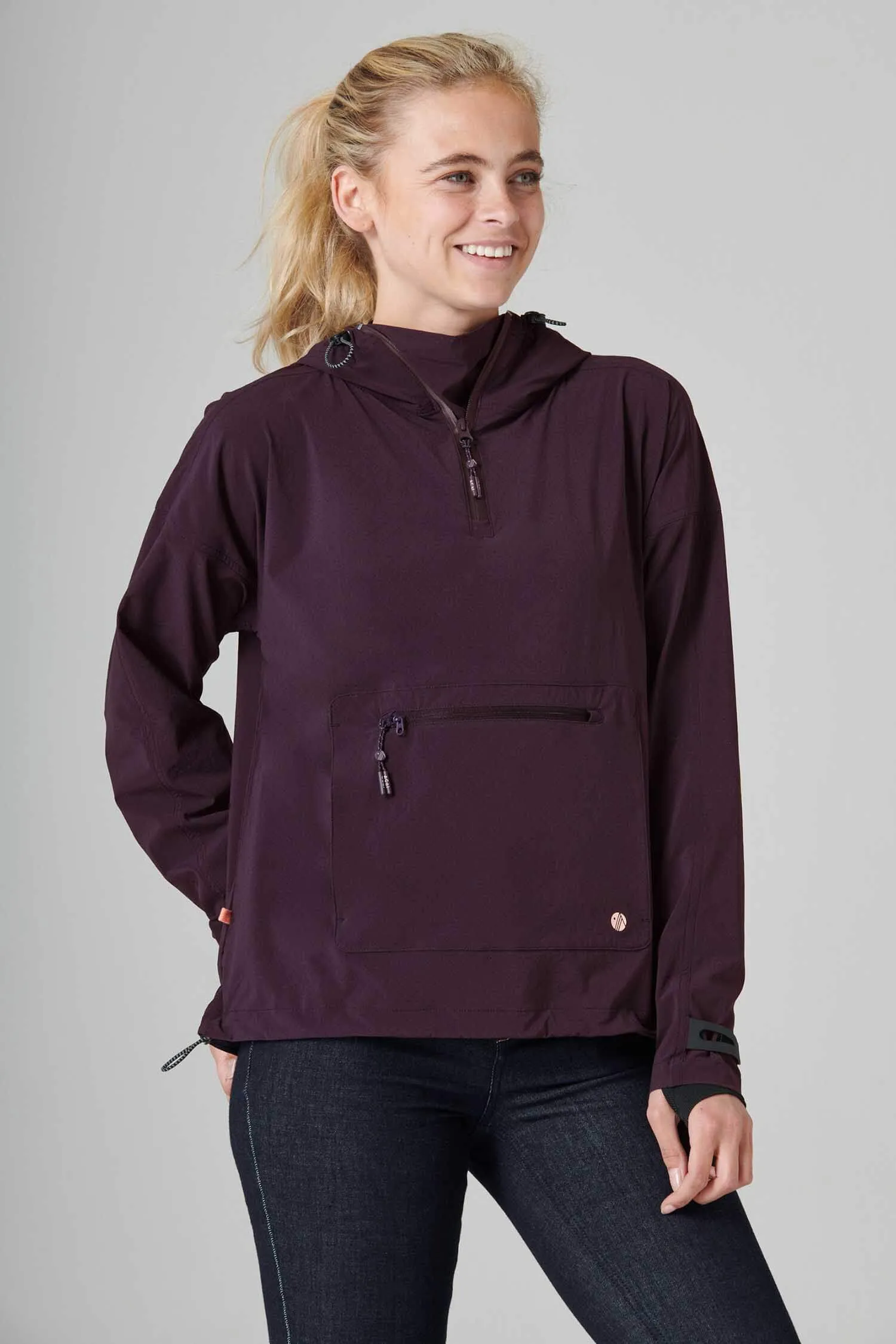 The Outdoor Showerproof Jacket - Aubergine