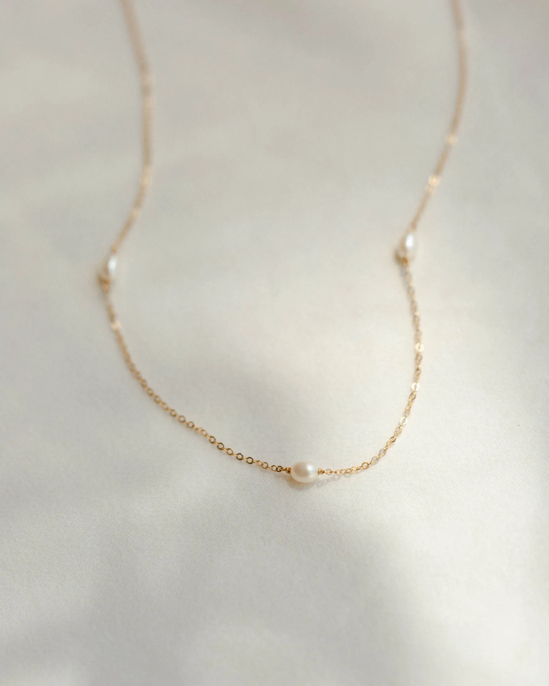 Trinity Pearl Necklace