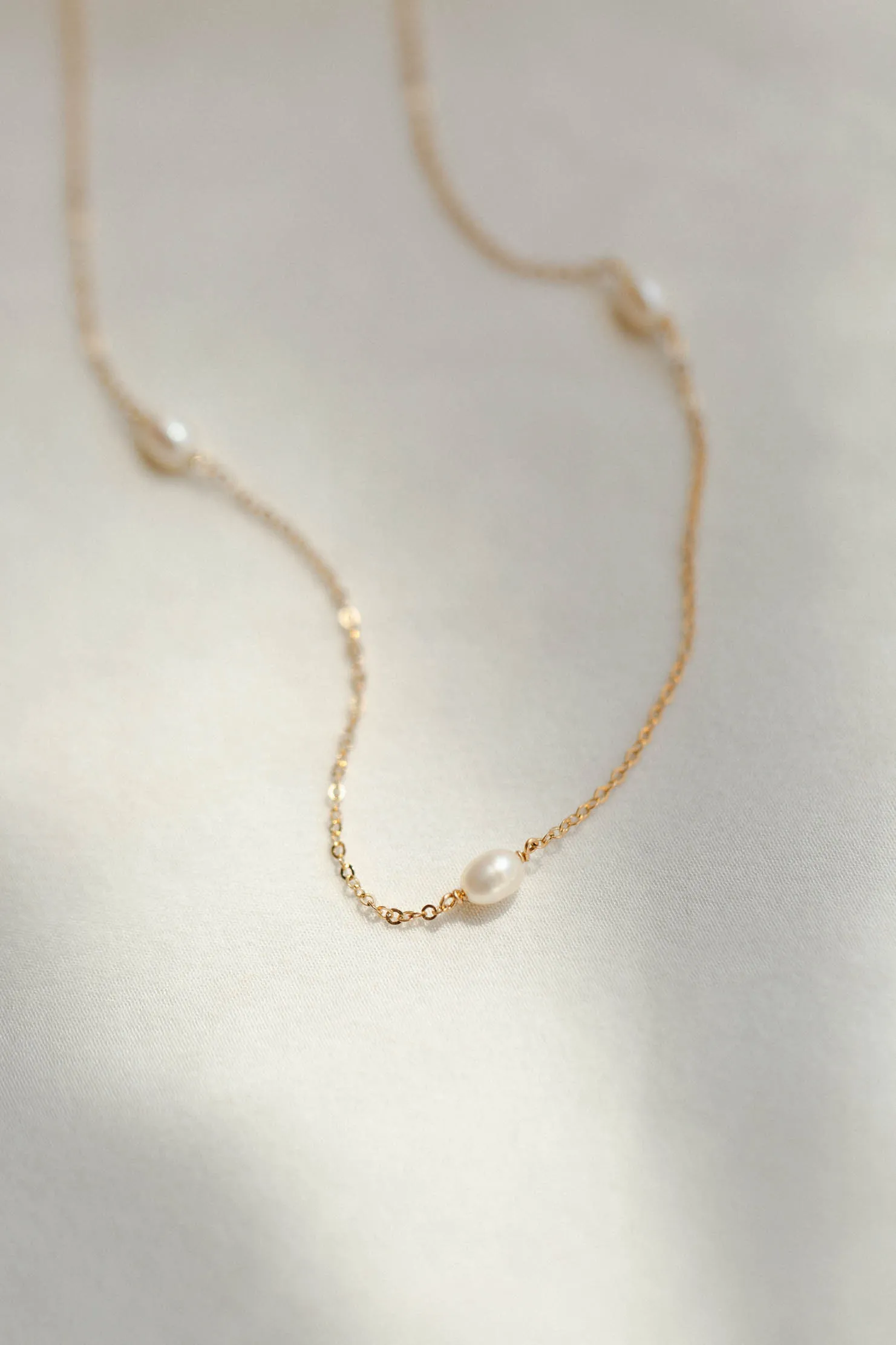Trinity Pearl Necklace