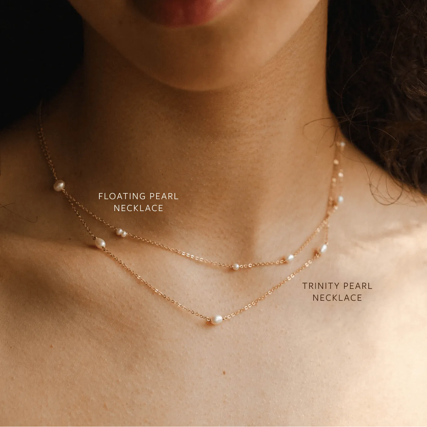 Trinity Pearl Necklace